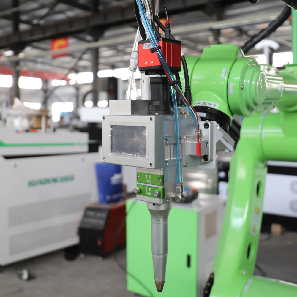 Programmable Robotic Laser Welder Plasma Cutting 6 3 Axis CNC Industrial Robots Welding Robot
