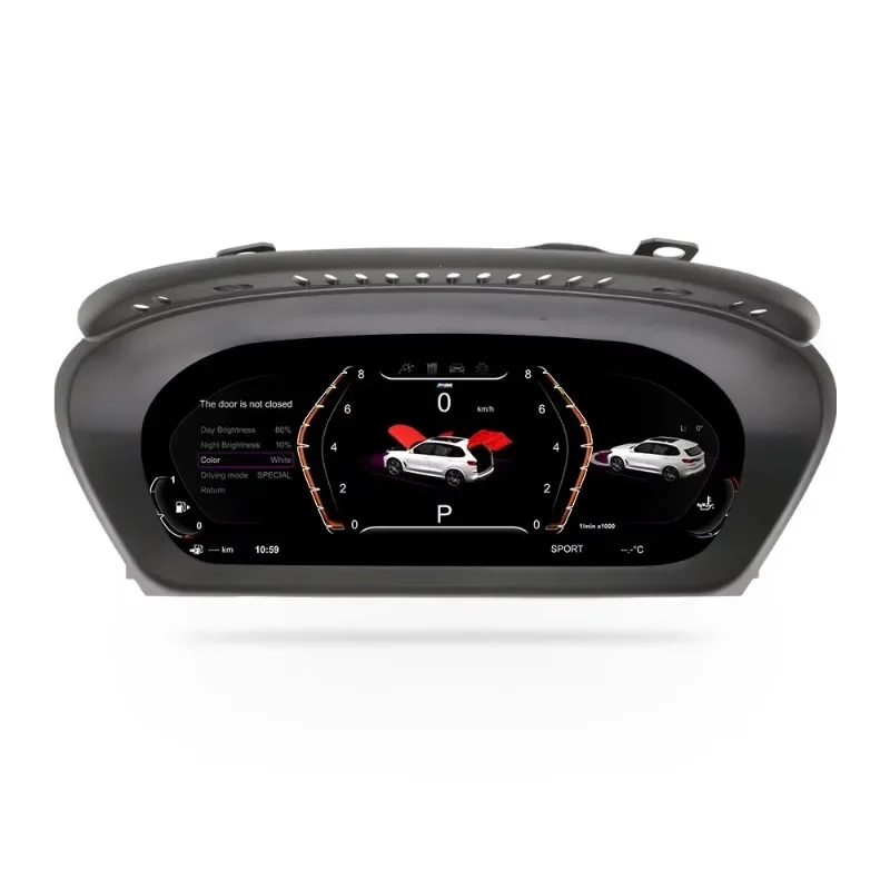 Quad core 12.3''  digital speedometera Instrument Panel Cluster  for BMW 5 Series  E60 digital speedometer with RAM 1GB
