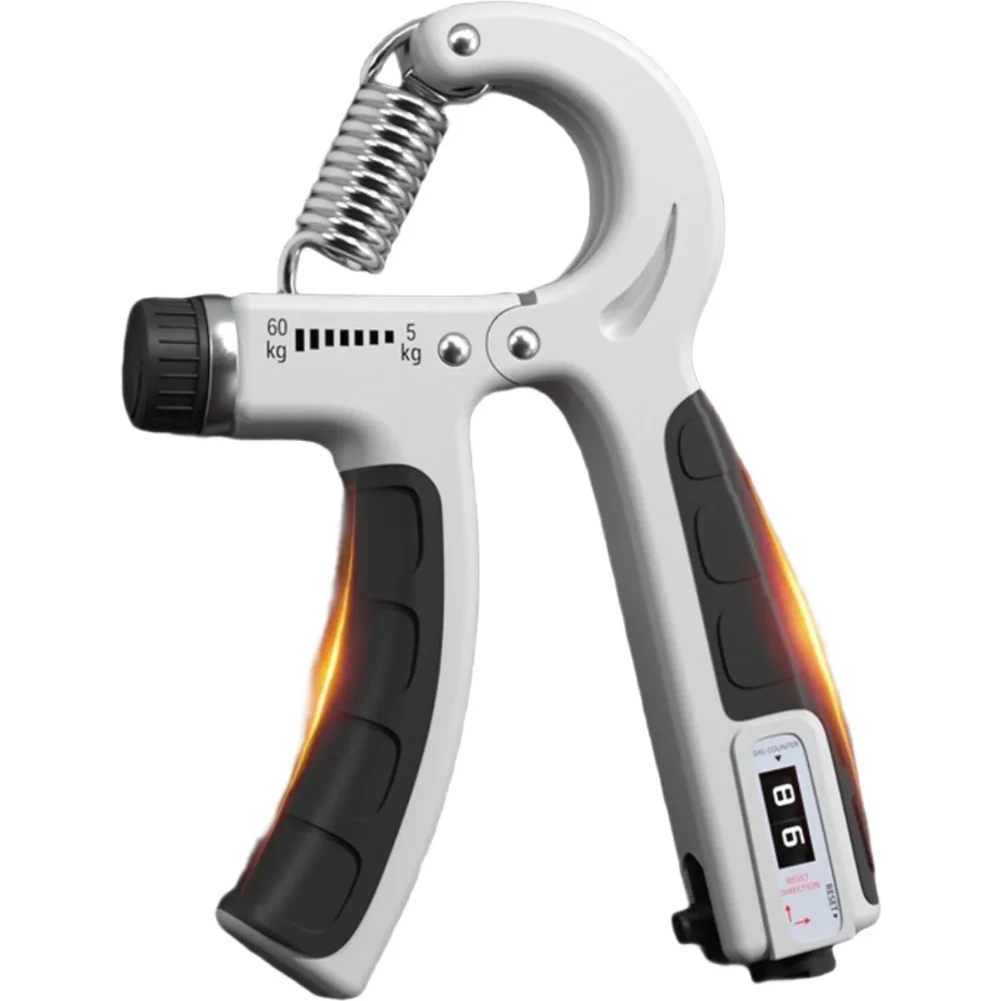 5-60 كجم قبضة قوة المدرب اليد ضغط الساعد قوة المدرب قابل للتعديل المقاومة قبضة اليد قوة المدرب استعادة العضلات