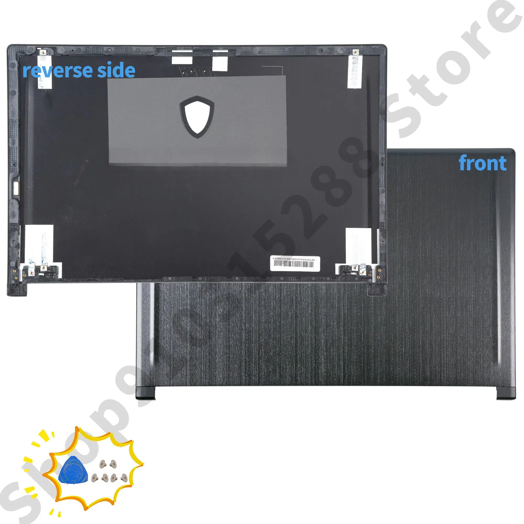 New Top Cases For GS63 GS63VR MS-16K1 MS-16K2 16K4 16K5 LCD Back Cover Front Bezel Palmrest Bottom Case Hinges Laptop Parts