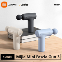 2025 XIAOMI Mijia Mini Fascia Gun 3 Portable Muscle Massage Gun 12kg Thrust Brushless Silent Motor 3 Massager Heads Relax Body