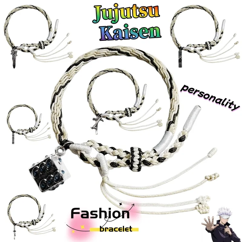 

Jujutsu Kaisen Wrist Strap Cute, Fashionable, Creative, Personalized Cartoon Kawaii Bracelet Gift for Friends on Holidays
