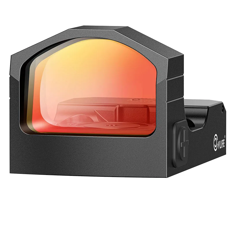

CVLIFE 4-Reticle Red Dot Sight 32 MOA Circle 3 MOA Dot Reflex Sight Motion Awake 2000G Shockproof with Adapter for RM MO Picatin