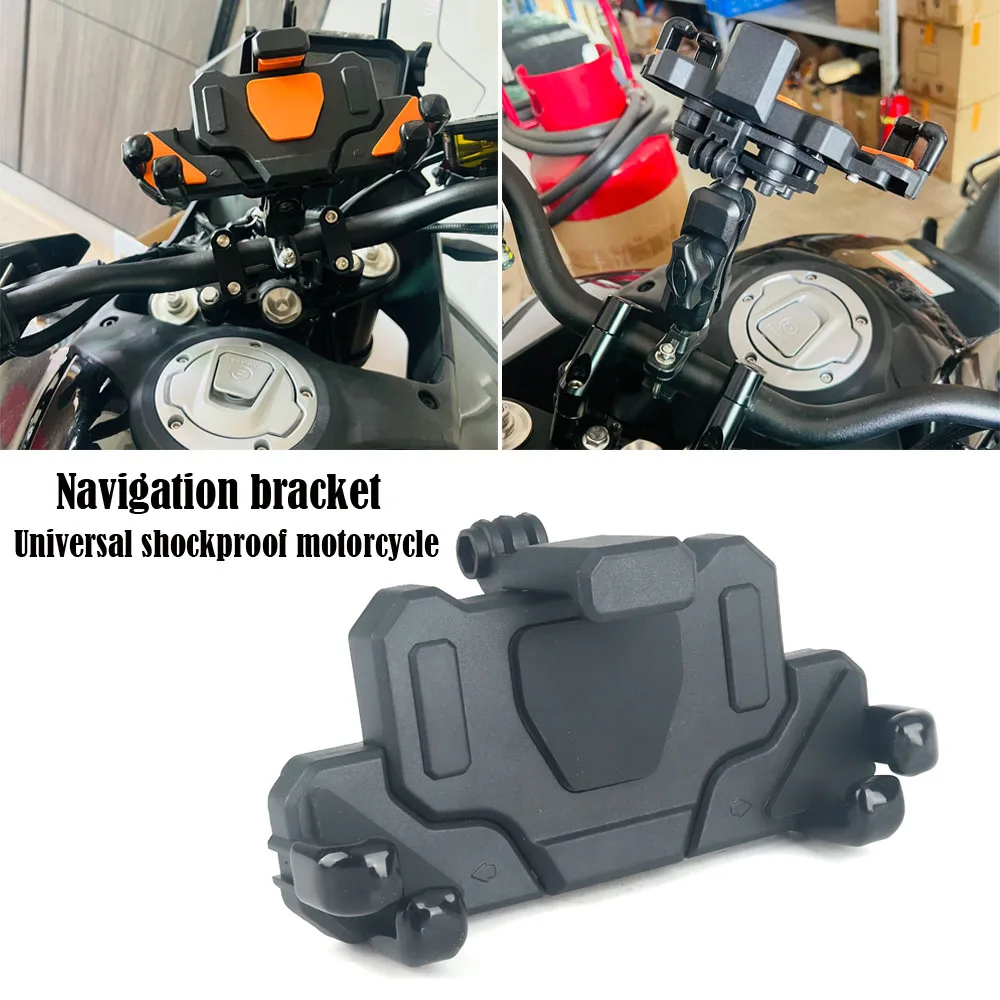 Motorcycle Accessories Stand Holder Phone Mobile Phone GPS Navigation Plate Bracket For BMW R9t S1000XR F 800 R Nine T F 900 R