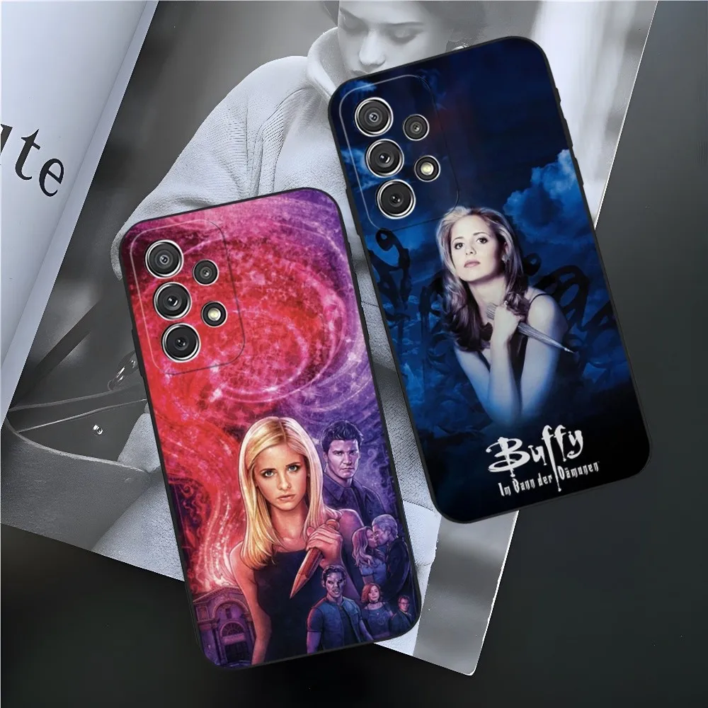 TV SHOW Beautiful Buffy The Vampire Slayer Phone Case for Samsung Galaxy S23 Ultra S24 S22 S20 Fe S21 Plus A54 A34 A24 A53