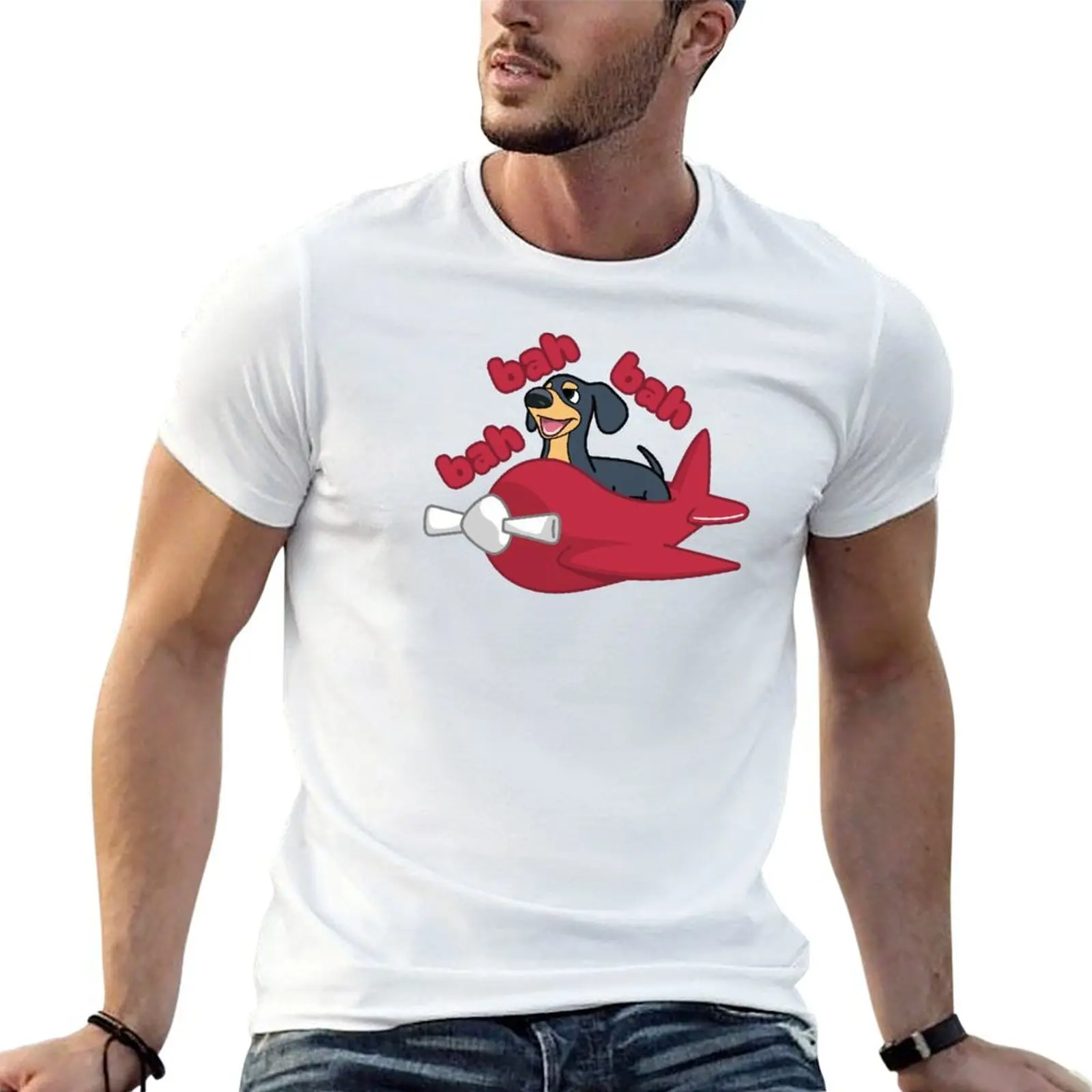 Wisdom Dog T-Shirt T-shirt décontracté de grande taille