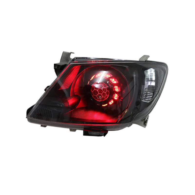 Customized Full LED Headlights For Toyota Hilux 2008-2011 Bi-xenon Projector Lens Front Lamps With DRL