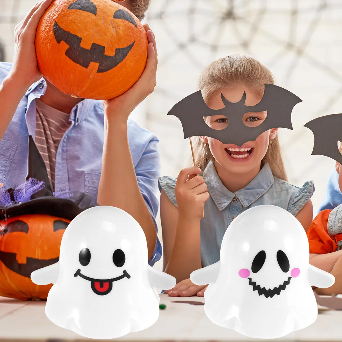 

2Pcs Halloween Clockwork Ghost Wind Up Rotating Walking Props Horror Theme Party Favor Kids Gift Halloween Wind Up Toys