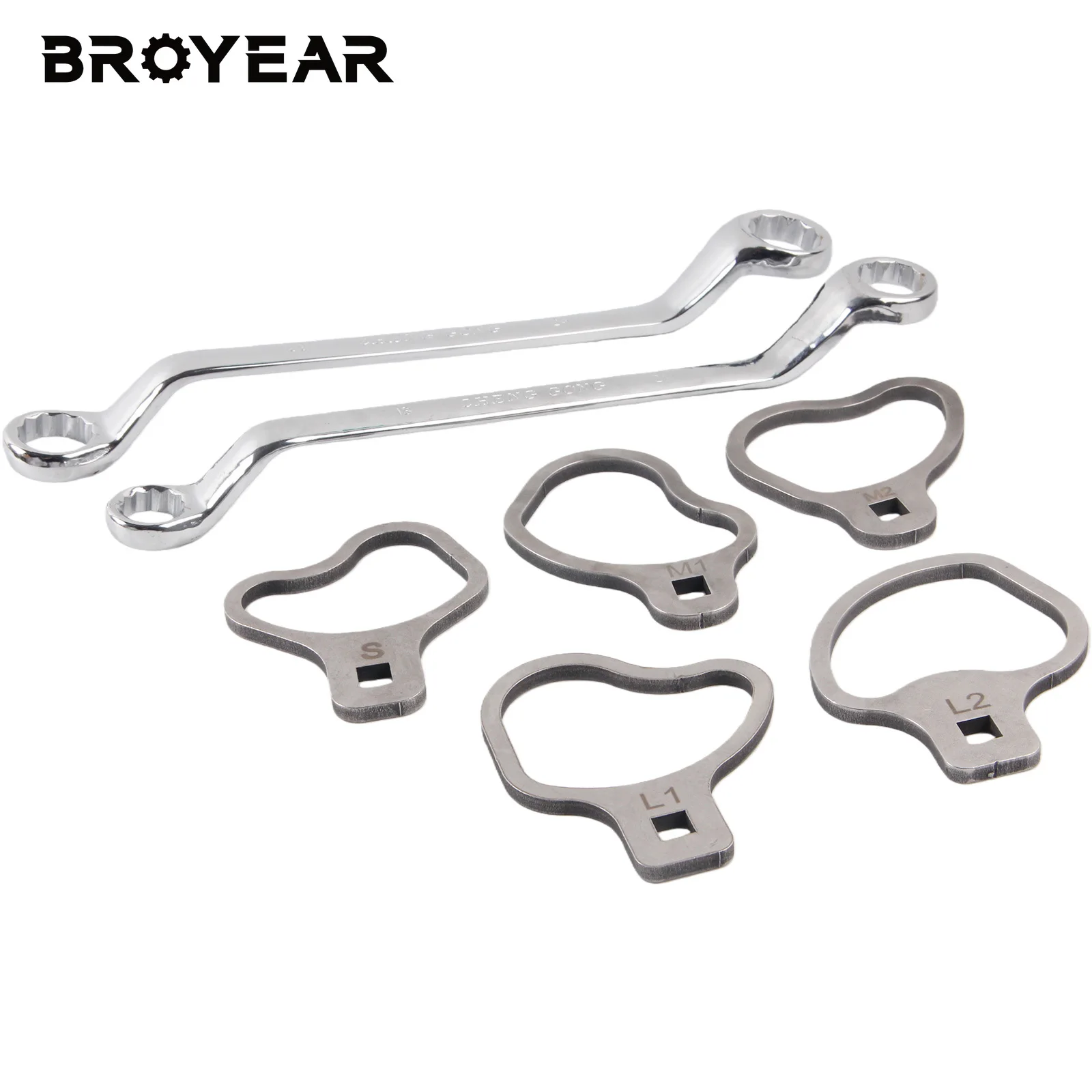 

НОВЫЙ комплект роликовых ключей из нержавеющей стали с держателями кулачка для грузовиков и внедорожников GM Trucks & SUVs (OEM 41620–41590)