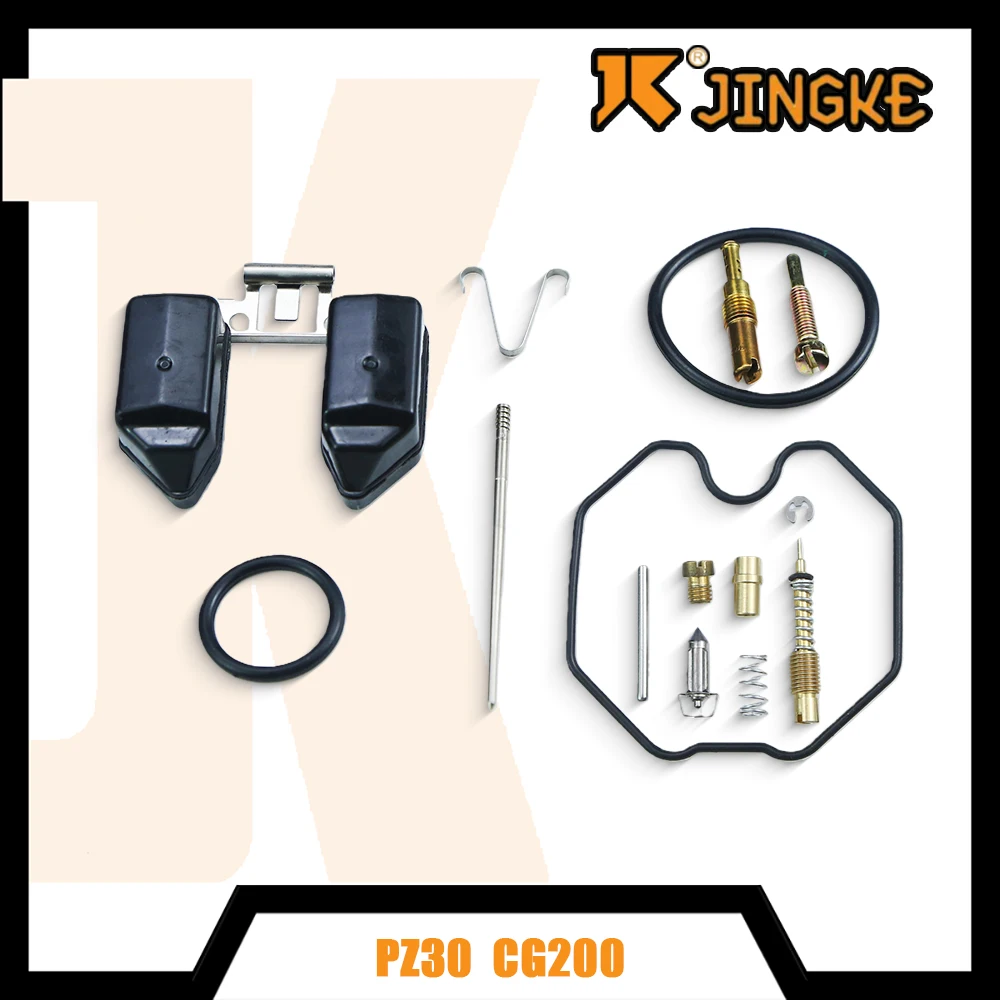 

PZ30 Carburetor Repair Kit For CG200 CG250 200cc 250cc ATV Dirt Bike Motorcycle Carb Rebuild Tools