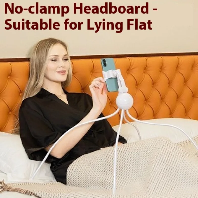 

Adjustable Lazy Bed Phone Holder Desktop Table Stand Lying Down Watching Movies Overbed Mounting Reclining Relaxing New Style