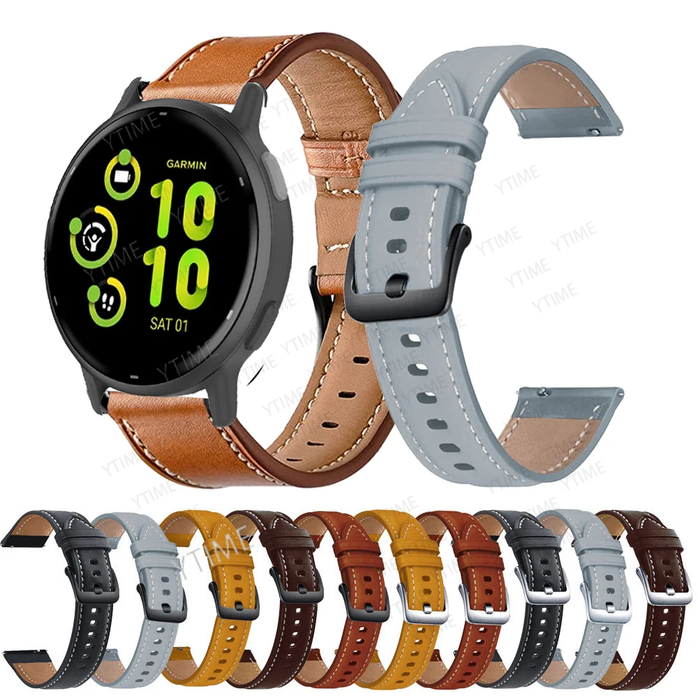20Mm Leather Watchb… - image