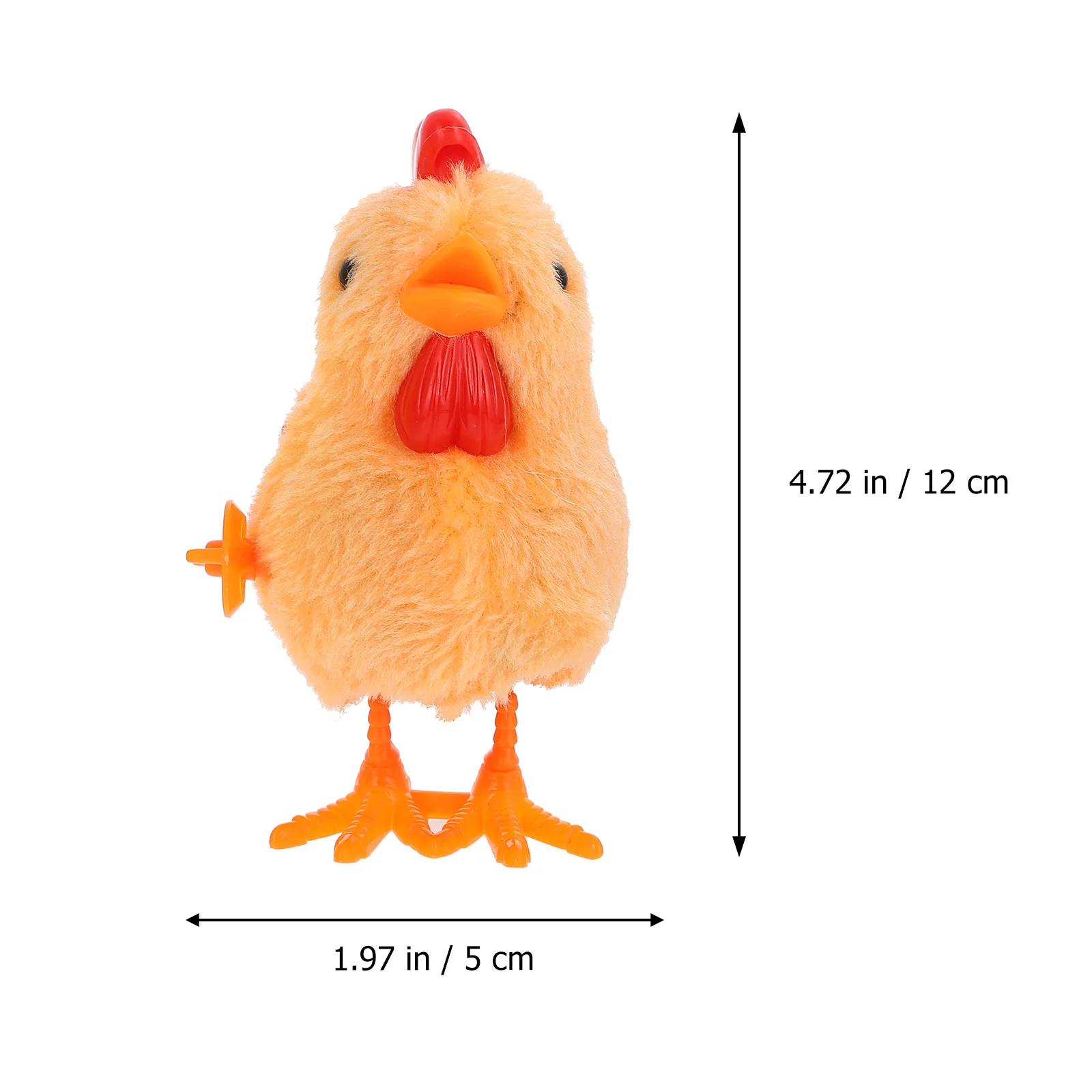 

2 шт., маленькая курица, заводная прыжка, пасхальное украшение, реквизит, детский подарок, развивающие забавные заводные игрушки, куриные игрушки для детей