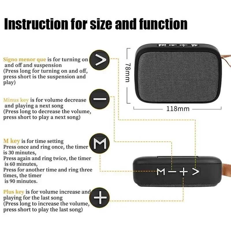 G2 Wireless Bluetooth Computer Bluetooth Mini Environmentally Friendly Plastic Stereo Suitable For Kitchens Speaker Portable ABS