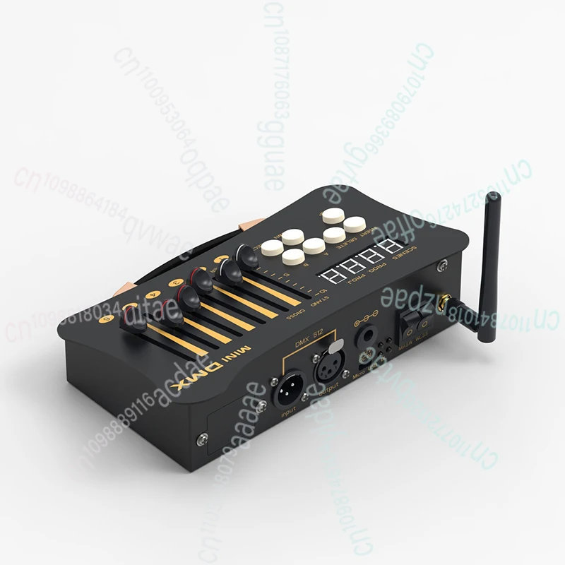 DMX512 Console With Wireless Control Panel Shaking Beam Light Controller 54 Channel DMX Dimmer Lighting Console