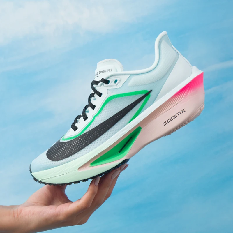 

Nike Women's Shoes Zoom Fly 6 Sports Shoes Fitness Training Racing Running Shoes Cushioning Breathable Running Shoes Fn8455-402