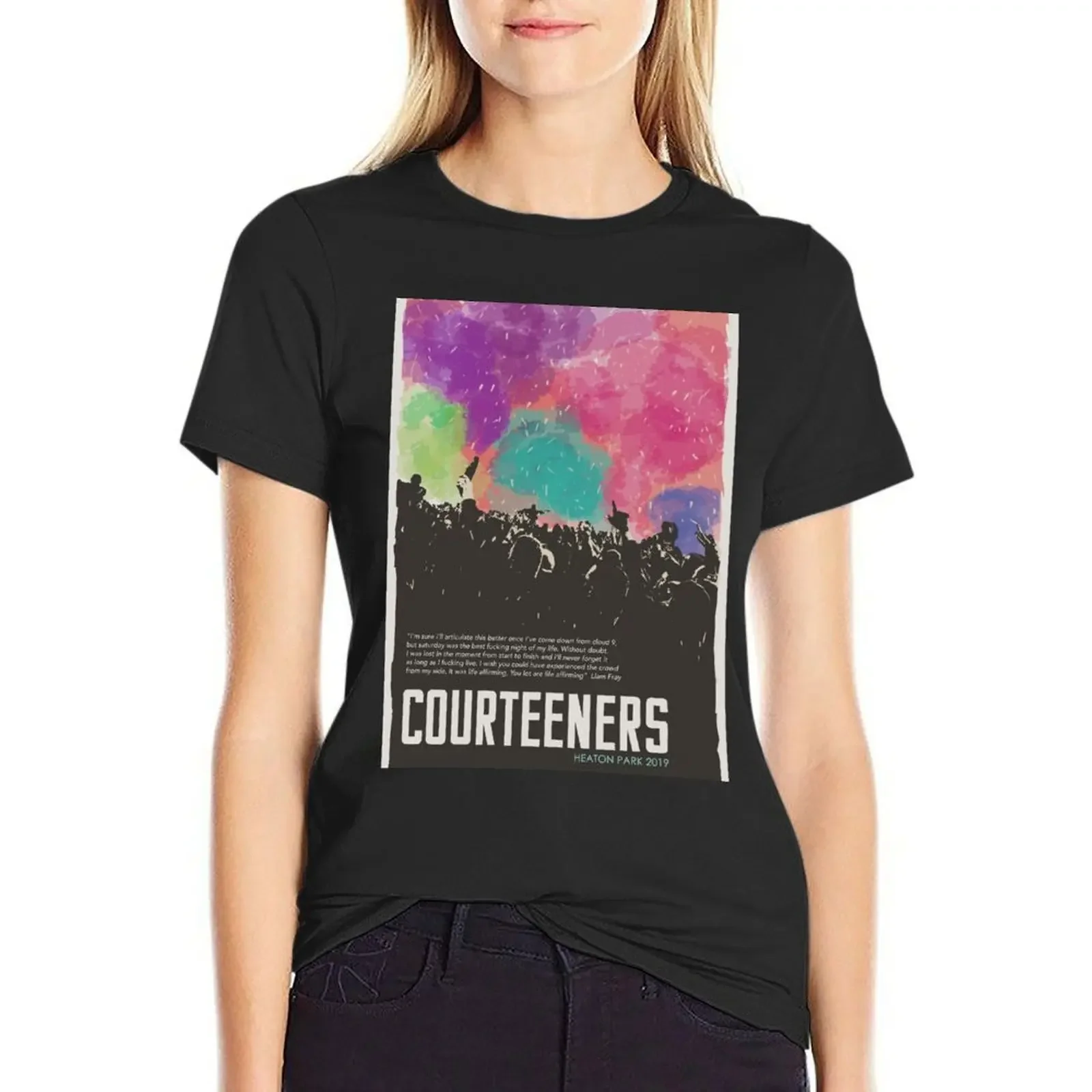 

heaton T-Shirt oversized summer top customs design your own quick-drying fashion woman blouse 2025