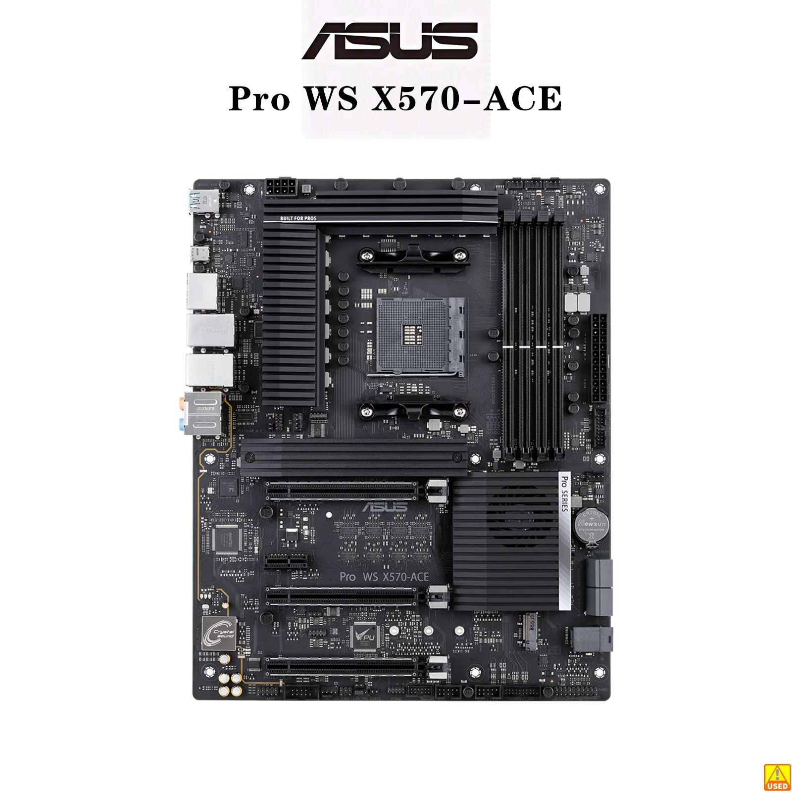 ASUS Pro WS X570-ACE Placa base Socket AM4 CPU DDR4 4400(OSC) Chipset de memoria X570 ATX Placa base