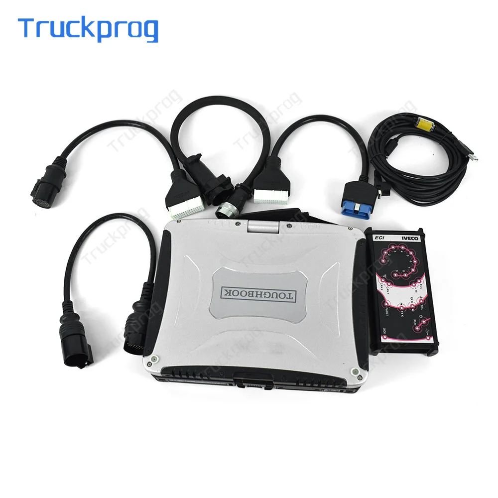 

Truck Diagnostic interface for IVECO ELTRAC EASY ECI diagnostic tool +Toughbook CF19 laptop IVECO Diagnosis Software