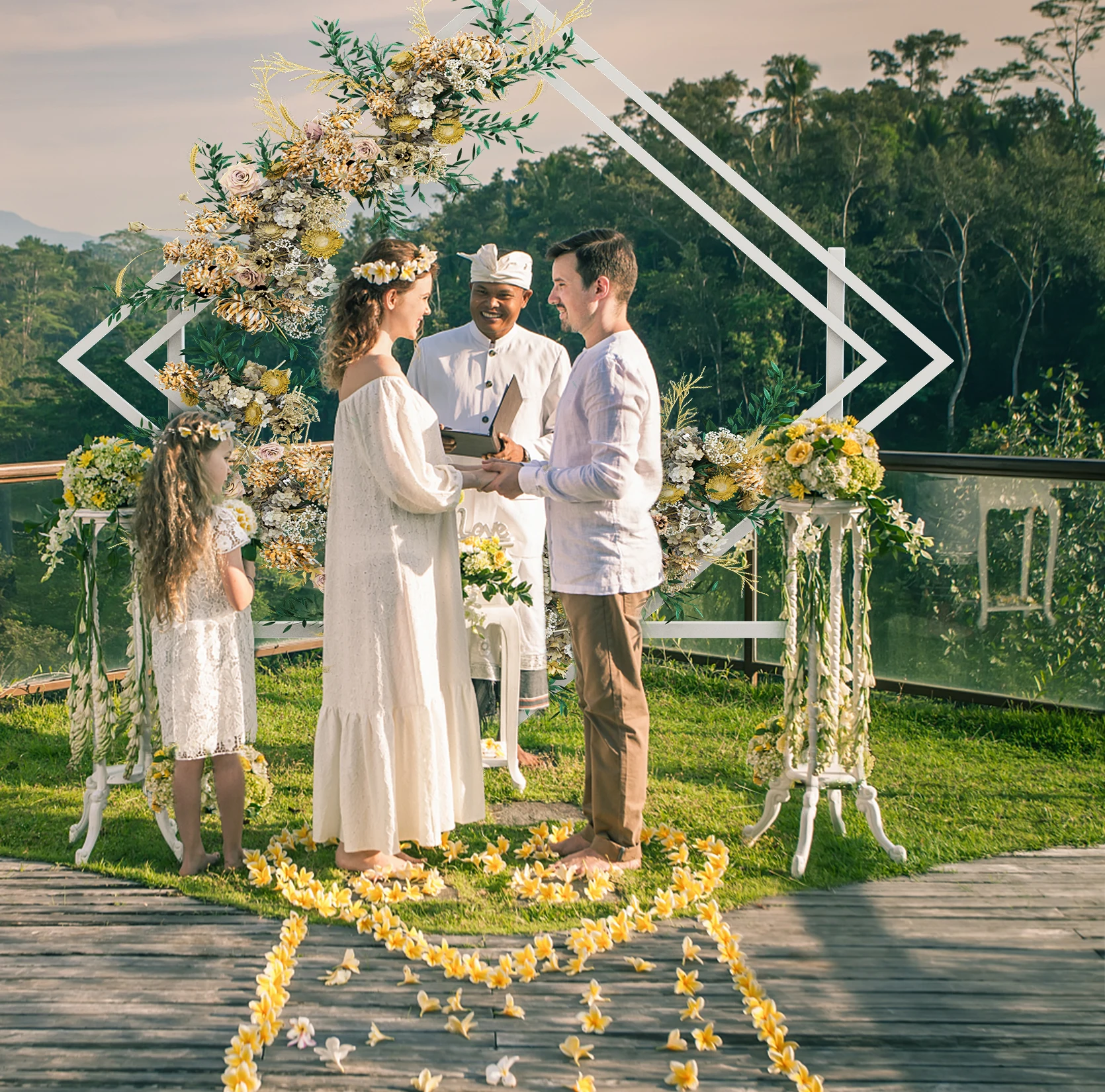 

Large Metal Wedding Arch, Balloon Arch Backdrop Arch Stand for Wedding, Bridal, Garden, Yard, Indoor Outdoor Party Decoration