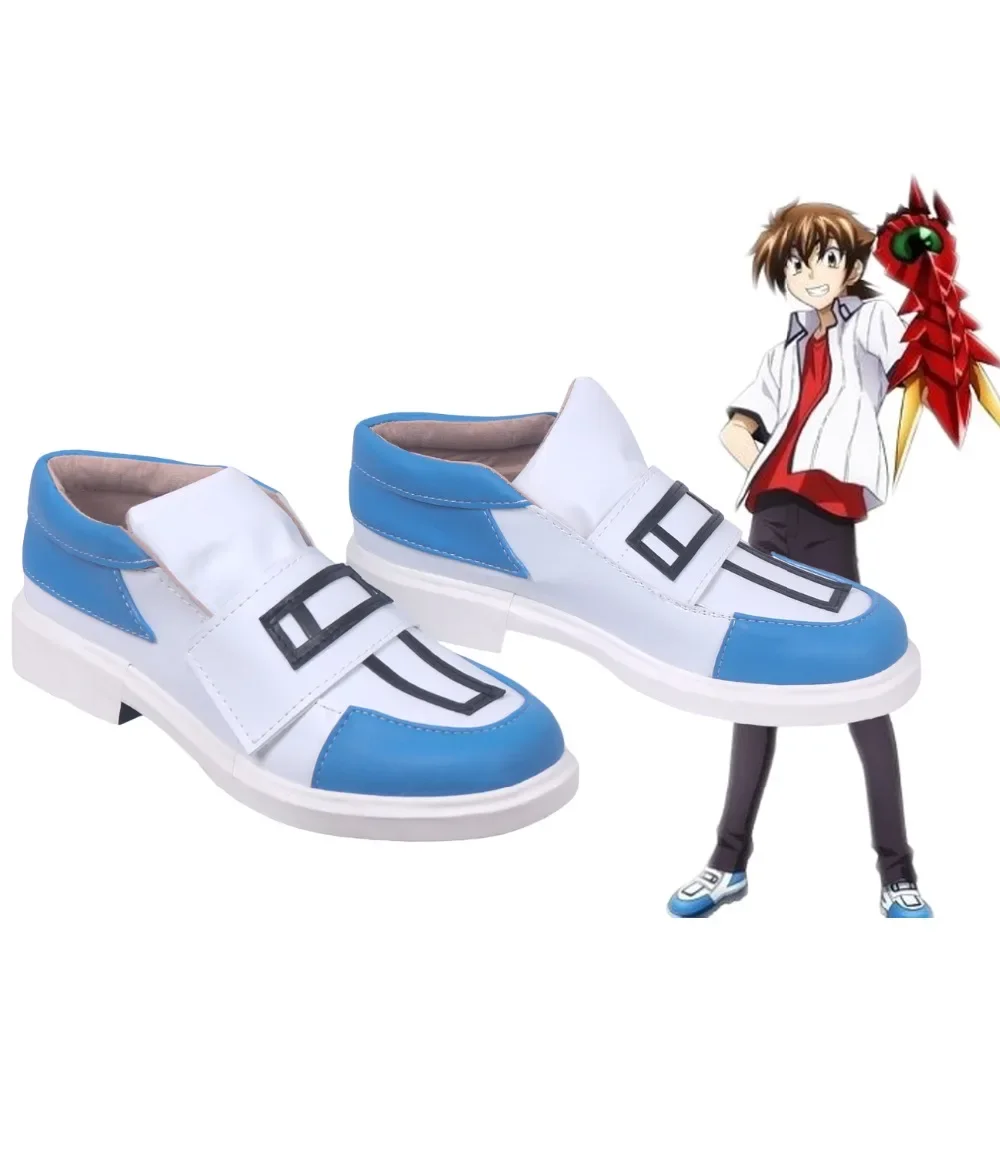 

High School DxD BorN Tsto Issei Hyoudou Issei Cosplay Shoes Boots Custom Made