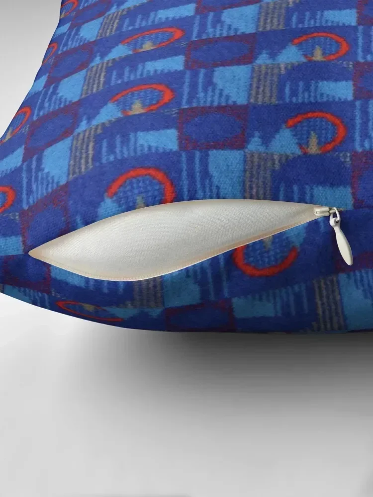 Central, Victoria, Jubilee and Northern Line - LONDON UNDERGROUND seat cover moquette Throw Pillow Pillow Cover pillow