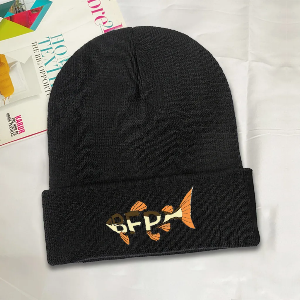 Bass Fishing Productions Merch Bfp Redtail Knitted Caps for Women Men Skullies Beanies Autumn Winter Hat  Crochet Caps