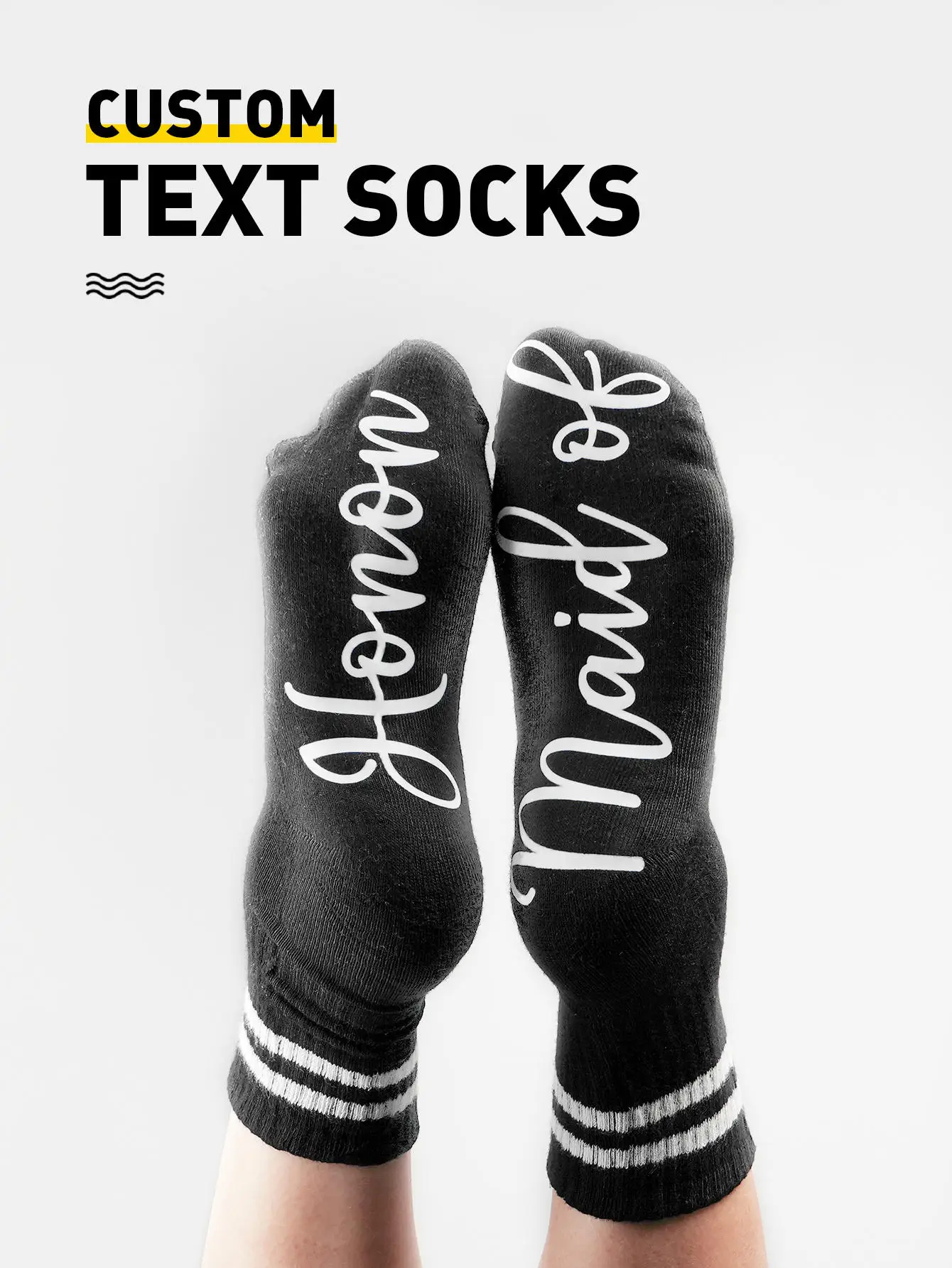 

Носки с индивидуальной надписью, персонализированные с именами и словами, в подарок для пары, мамы, папы, друга, на День святого Валентина, день рождения, День матери, День отца, Рождество
