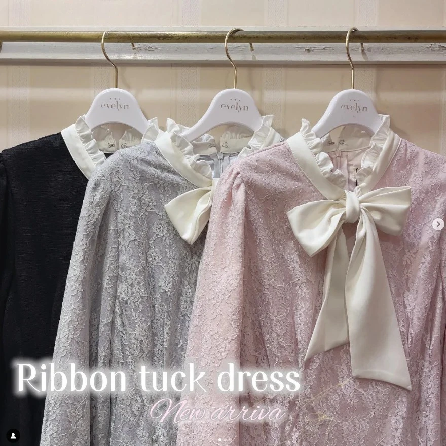 

Модное элегантное кружевное платье в японском стиле с милым бантом и высокой талией, тонкие повседневные простые женские платья с длинными рукавами для женщин