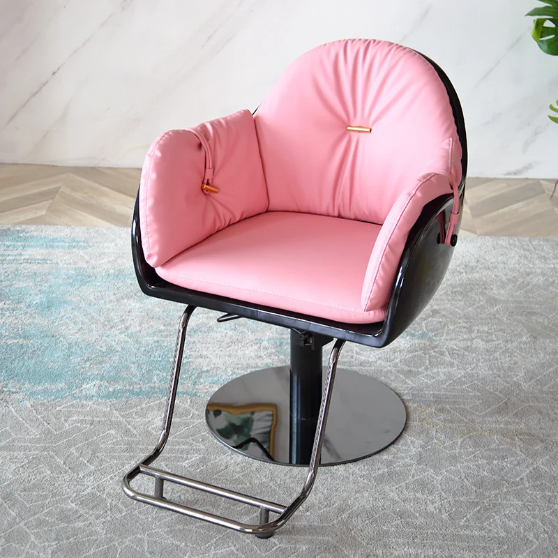 Hairdressing shop chair hair salon special liftable haircut chair Internet celebrity barber salon chair