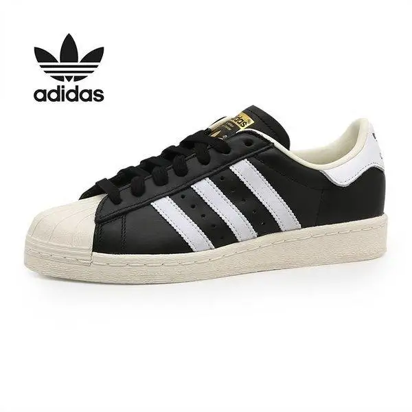 حذاء رياضي Adidas Superstar 82 Core باللون الأسود (IE4195) (مقاس 220-300)