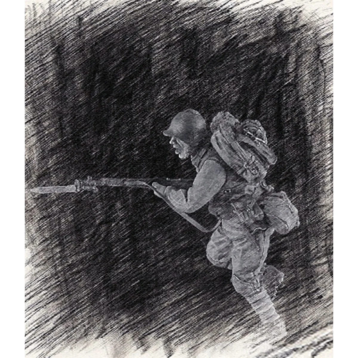 

Набор неокрашенных моделей из смолы в масштабе 1/35, военная тематика, советский солдат, в разобранном и неокрашенном виде, GK, 1286R