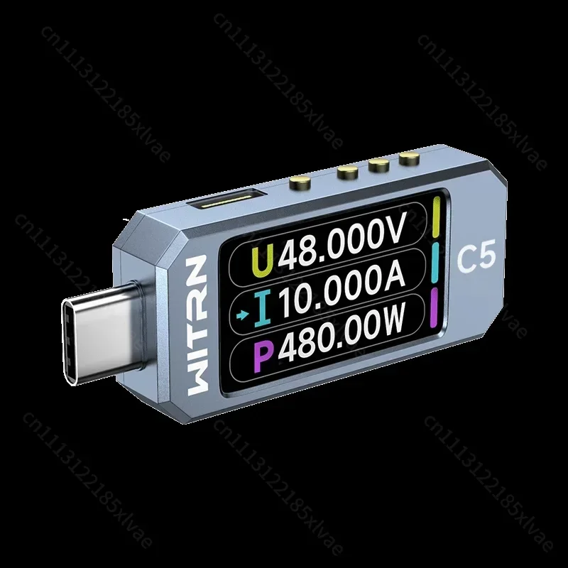 USB Voltage Current Meter Tester PD3.1 EPR 48V Decoy Aging Activation Detector Compatible With C5 C4L Power Analyzer