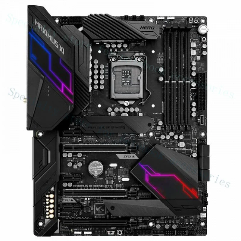 A++For ASUS ROG MAXIMUS XI HERO M11H M11F Desktop Motherboard support DDR4 9900K