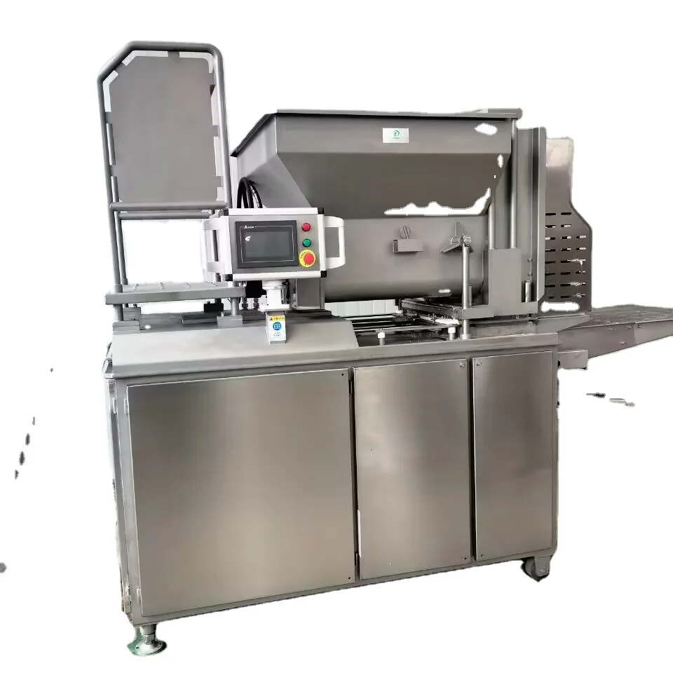 Automatic Meat Pie Making Machine Chicken Nuggets Maker Burger Machine Hash Brown Potato Patty Former Hamburger Forming Machine