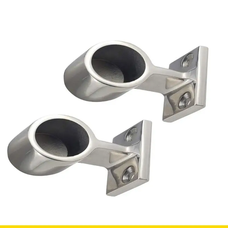 SZCH Easy Installation Marine Hardware End/Center/Front Hand Mount Fitting Stainless Bracket Stanchion for Boat Yacht