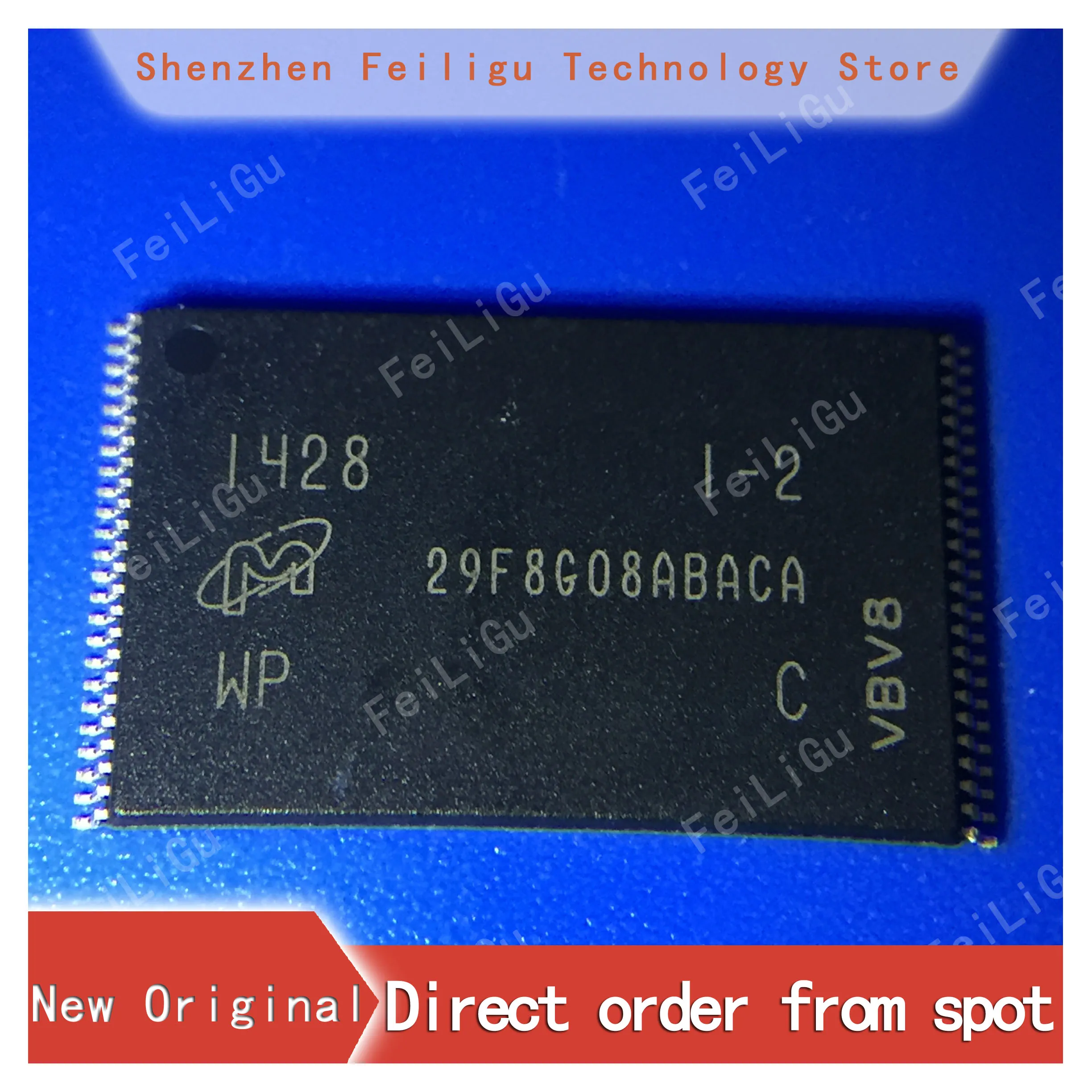 

1/10/30Pieces 100% (New) Original MT29F8G08ABACAWP:C 29F8G08ABACA Package:TSOP48 Flash-NAND 8Gb Memory Chip