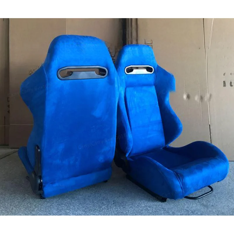 Car Accessories Premium Universal Suede Bucket Seat Interior Tuning