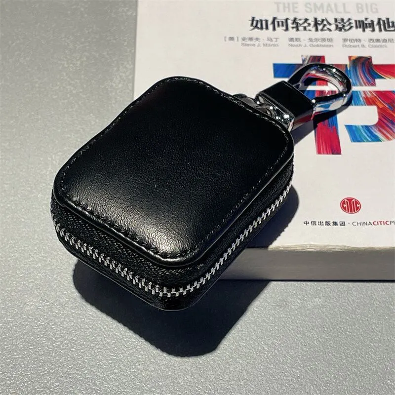 NEW Japanese Youth Mini Coin Zipper Pouch with Keychain Bluetooth Earphone Protective Case Keys Coins Storage Bags