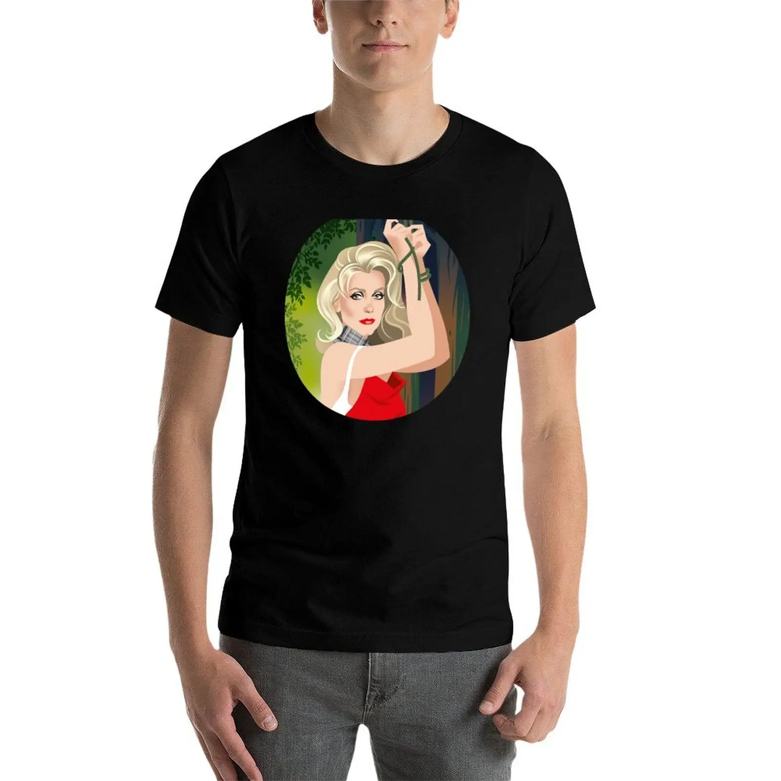 تي شيرت 100% تي شيرت رجالي عالي القطن ماركة قميص رجل سيفيرين جودة فاخرة قطن تي شيرت رجل جرافيك