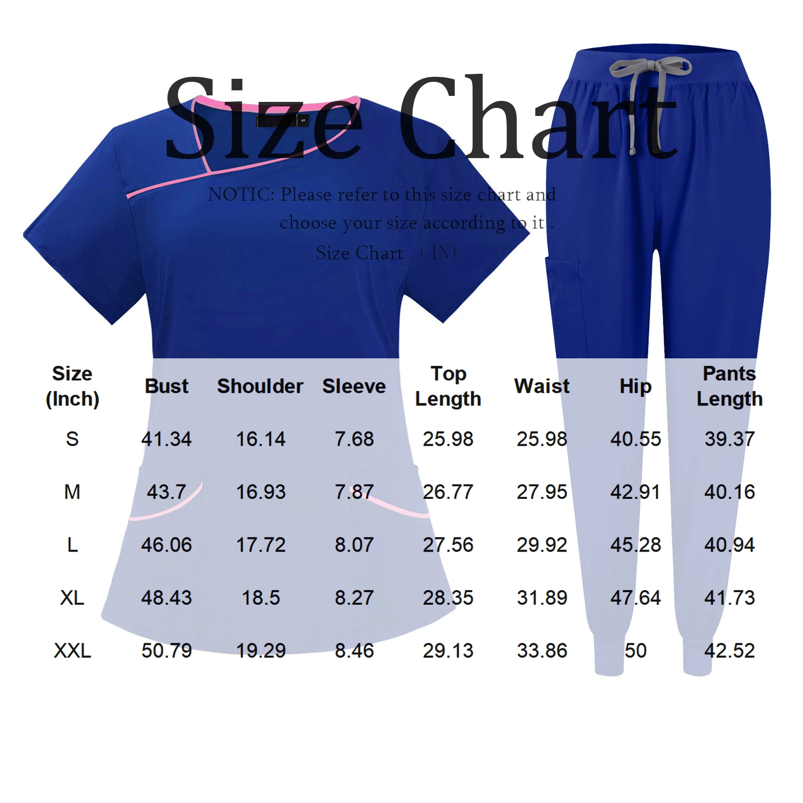 Женский комплект скрабов для медсестры, асимметричный вырез, короткий рукав, разноцветные длинные брюки с контрастными карманами, медицинская уютная профессиональная спецодежда