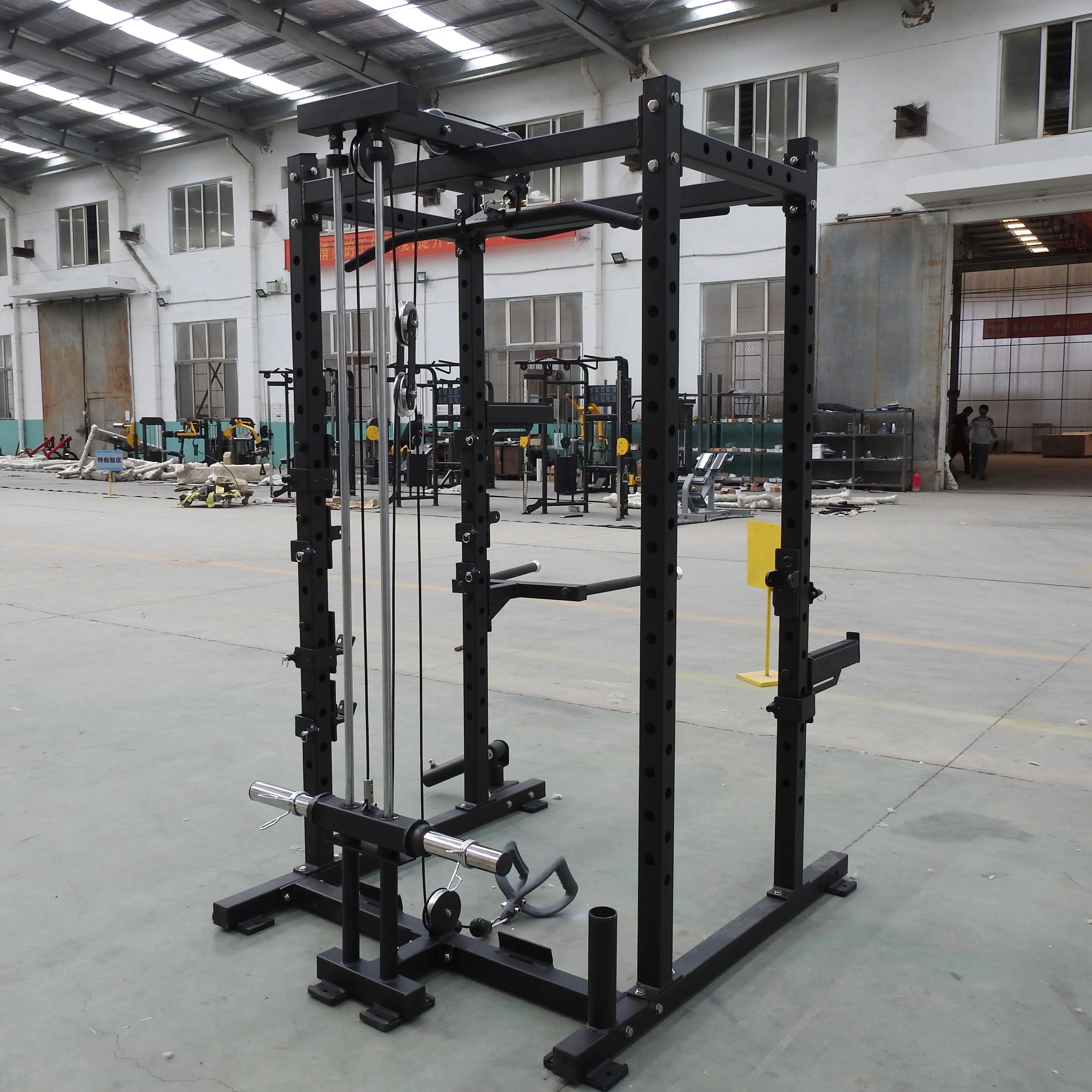 

New Arrival Wholesale Home Gym Equipment Sport Fitness Smith Machine Power Rack Squat Rack Cage Power Rack