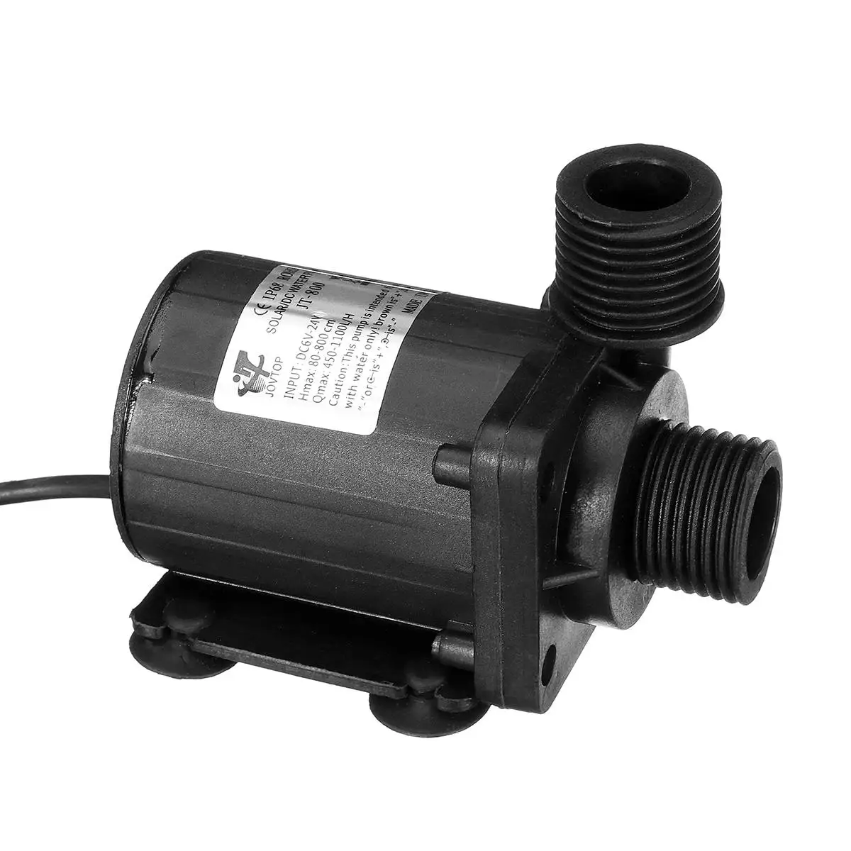 DC 24V 1100L/H Water Pump Shaft Pump Solar Brushless Motor Water Circulation Heater Shower Machine Booster Submersibles Pump