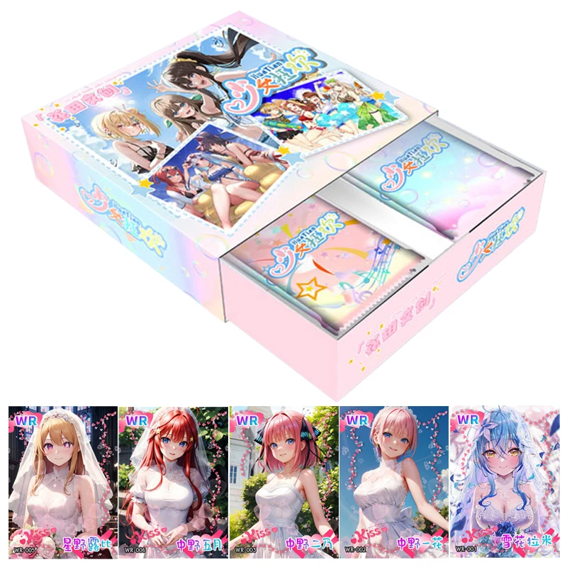 

Goddess Story Collection Cards Girl Party Card Booster Box Rare Limited Peripheral Character Collection Children Xmas Toys Gifts