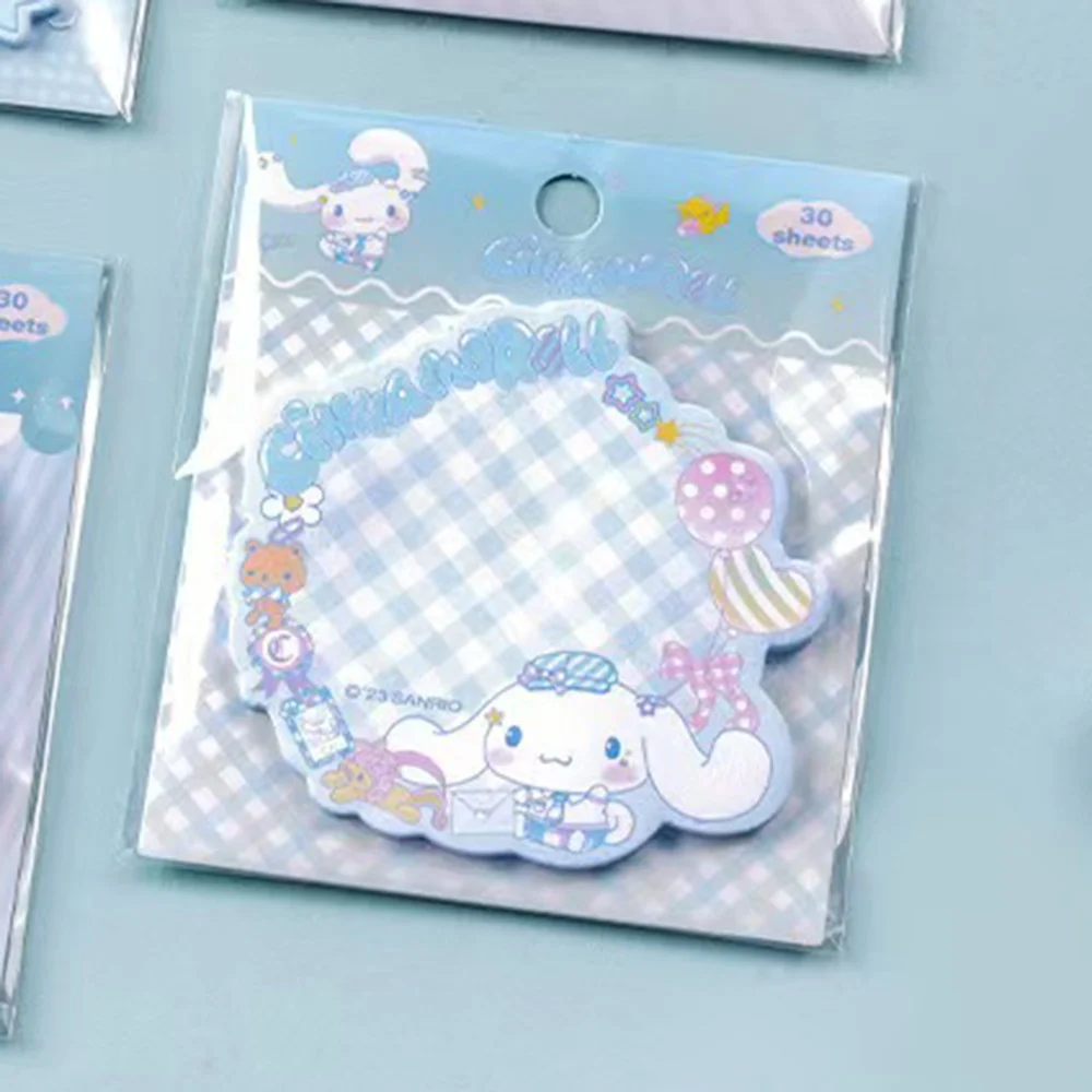 30 قطعة حقيقية سانريو سينامورول مثبت ملاحظة Kawaii الكرتون الطلاب لوازم مكتبية مذكرة المدرسة جوائز الفتيات هدايا عيد الميلاد