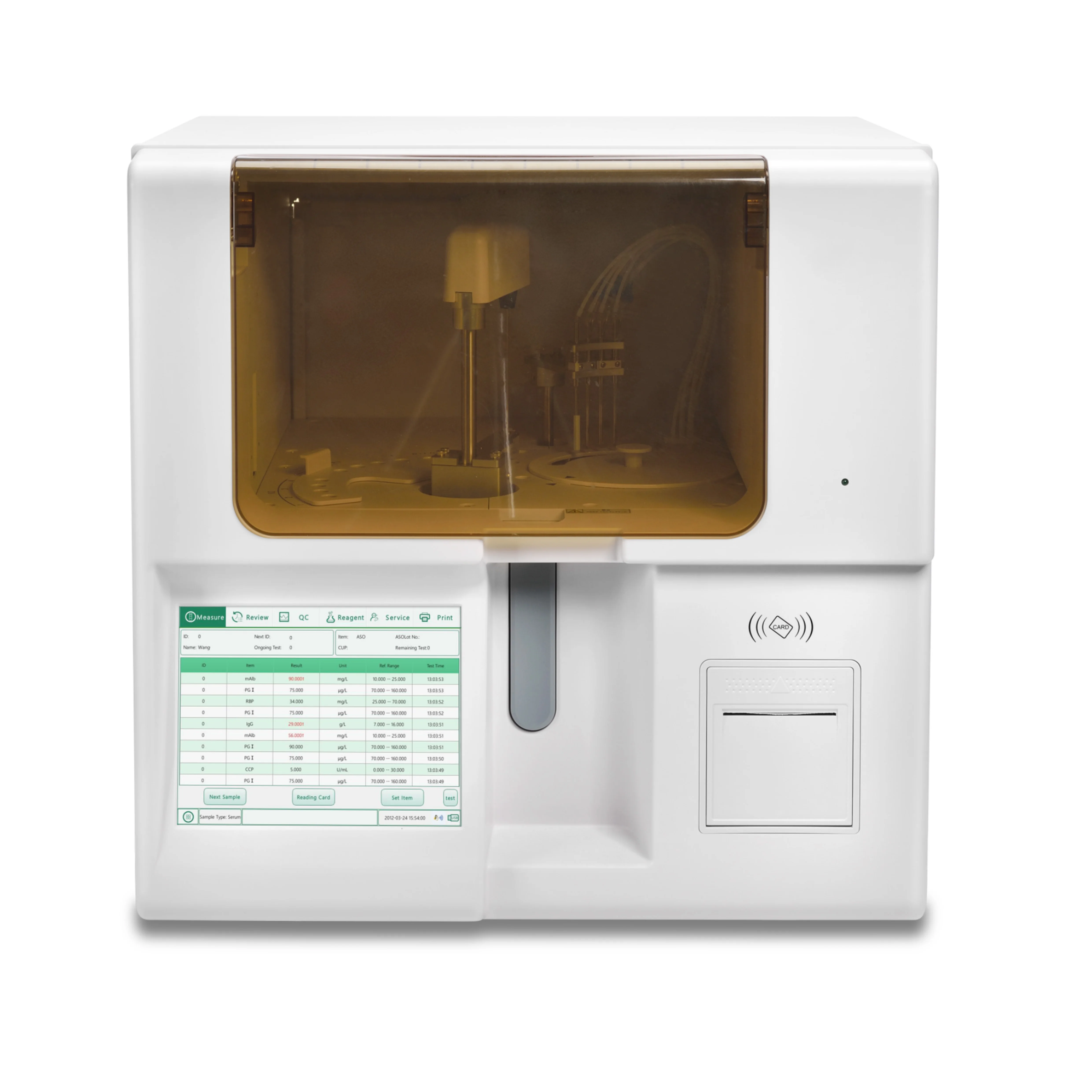 

HbA1c CRP Fully automatic specific protein analyzer lab protein analyzer price