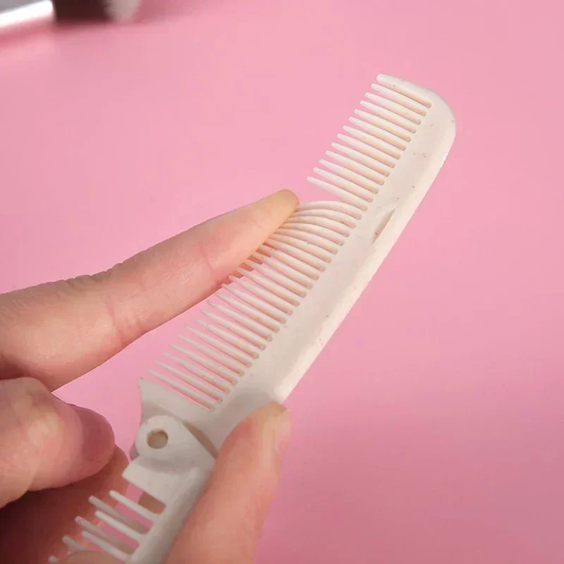 Foldable Hair Comb Portable Travel Hair Brush Massage Comb Anti-Static Styling Folding Hair Comb Professional Hairdressing Tools