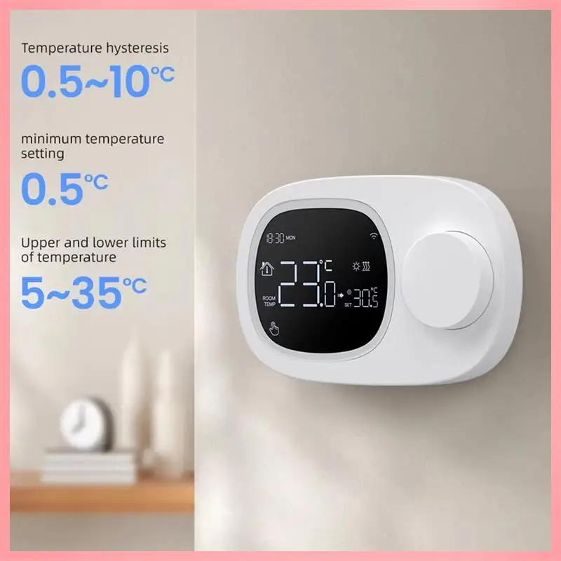 

Y23A-Tuya Wi-Fi газовый котел термостат отопление/охлаждение вода газовый котел регулятор температуры низкая мощность для Alexa Google Home