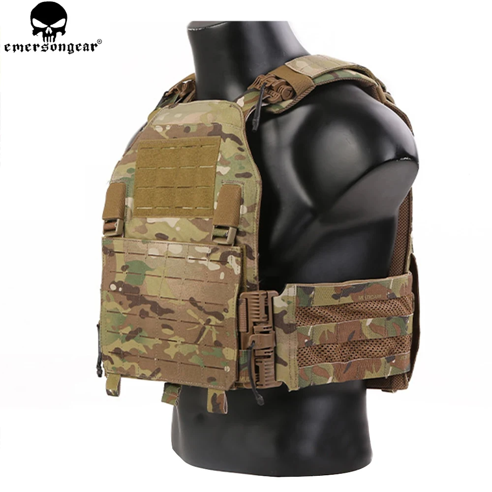 EMERSONGEAR LVAC ASSAULT Plate Carrier W ROC Szybkozłączna Kamizelka Taktyczna Molle Harness Sprzęt do Airsoftu i Role-Playing EM7404