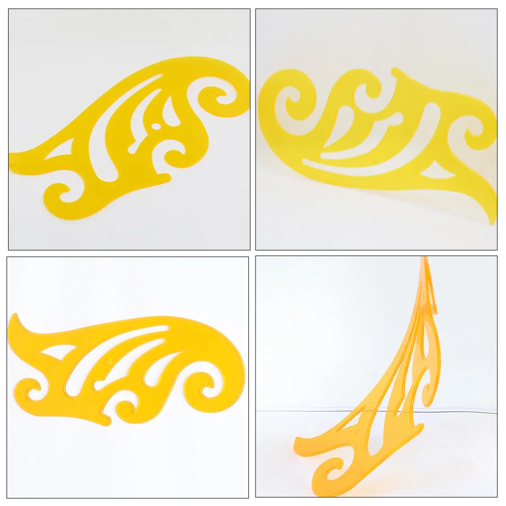 Curve Ruler Plastic Multipurpose Sewing Tool for Drawing Measure Clothing Design Accessory Fashion Proofing Ruler Durable